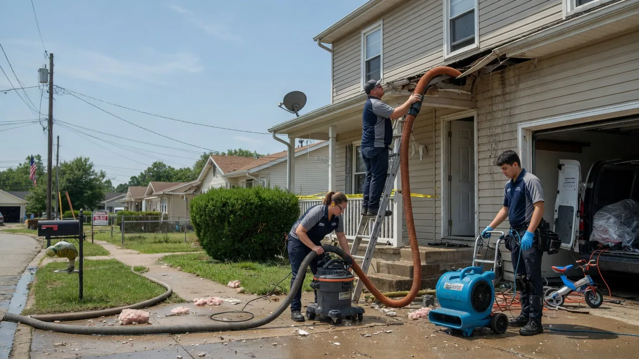 Water Damage Restoration in Greentown, IN near me